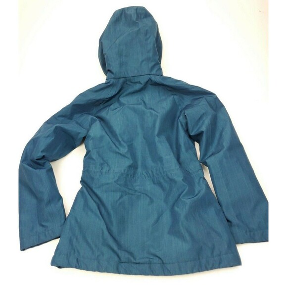 Merrell Xdry Waterproof Rain Jacket Coat Women's Size XS Blue Select Dry - Picture 2 of 9